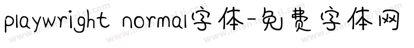 playwright normal字体字体转换